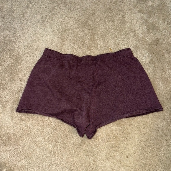PINK Victoria's Secret Maroon Lounge Shorts - Medium - Picture 2 of 6